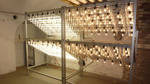 Leuchtmittelprüfstand Dauerprüfkeller